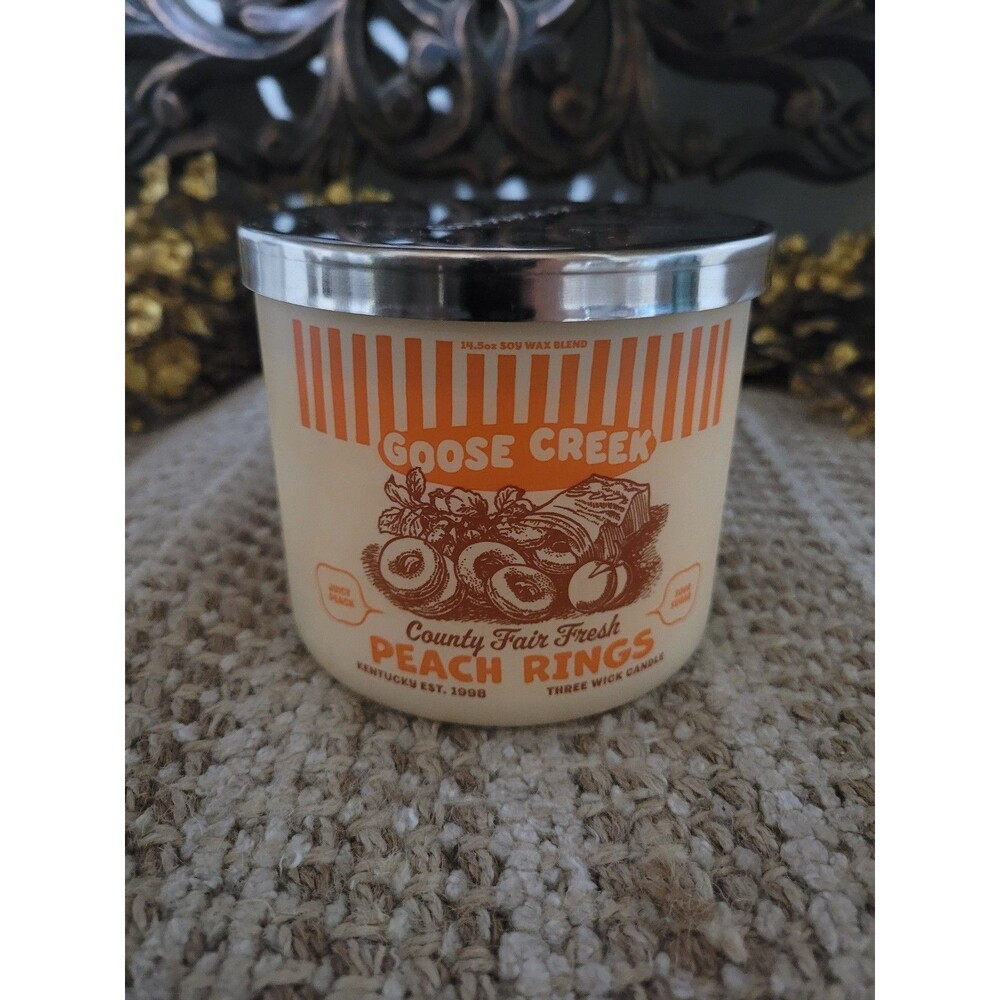 Goose Creek - Peach Rings 3-wick Candle